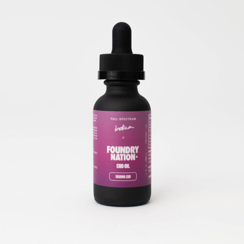 Foundry Nation 30mg Full Spectrum Indica CBD Oil