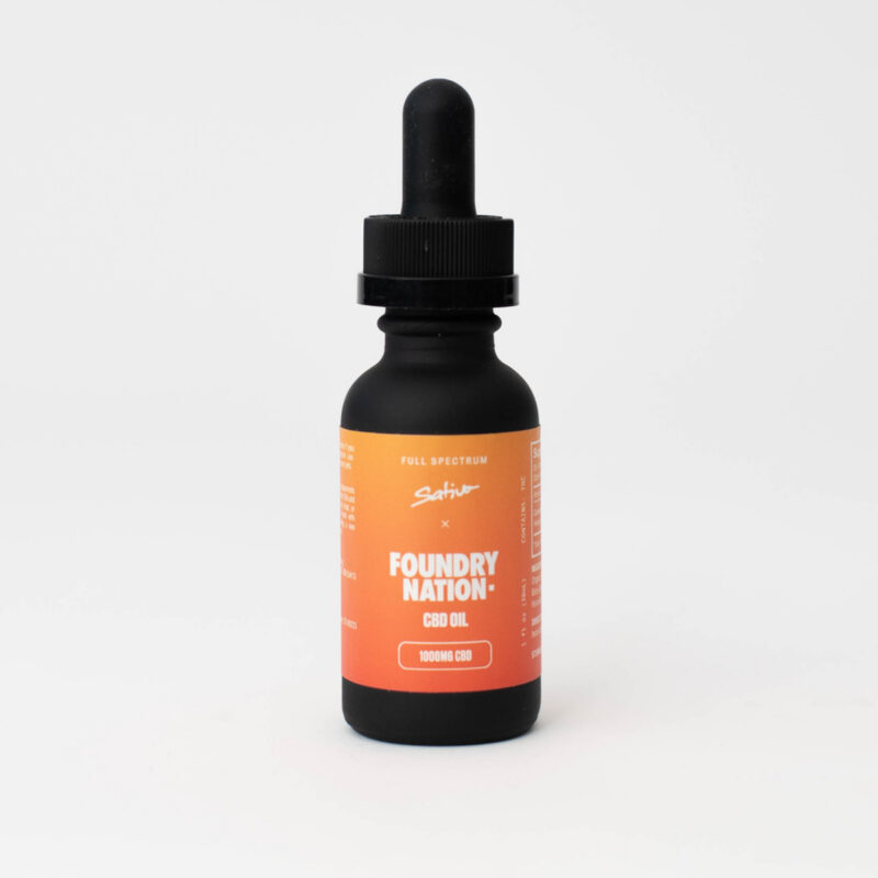 Foundry Nation 30mg Full Spectrum Sativa CBD Oil