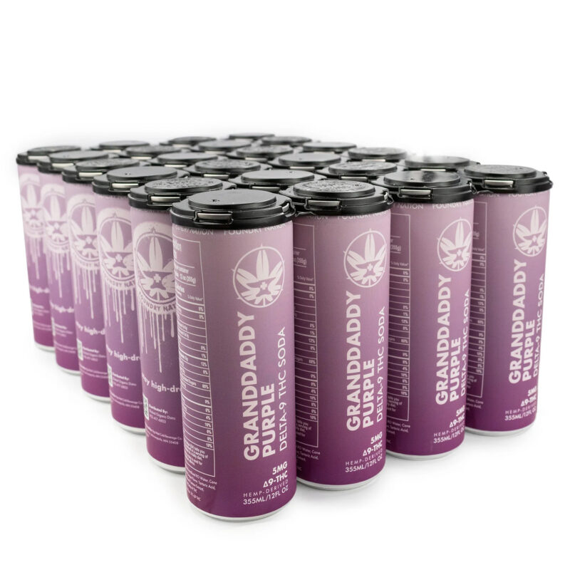 Granddaddy Purple - 5mg THC (24-Pack Case)