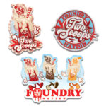 Sticker Set - Cherry Cream - Two Scoops