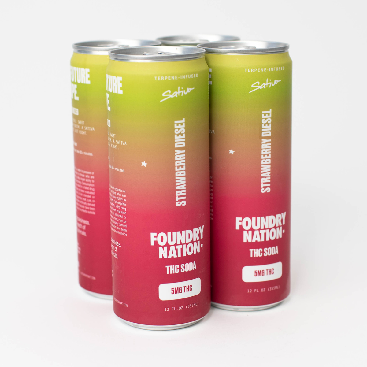 Strawberry Diesel THC Soda - Image 5