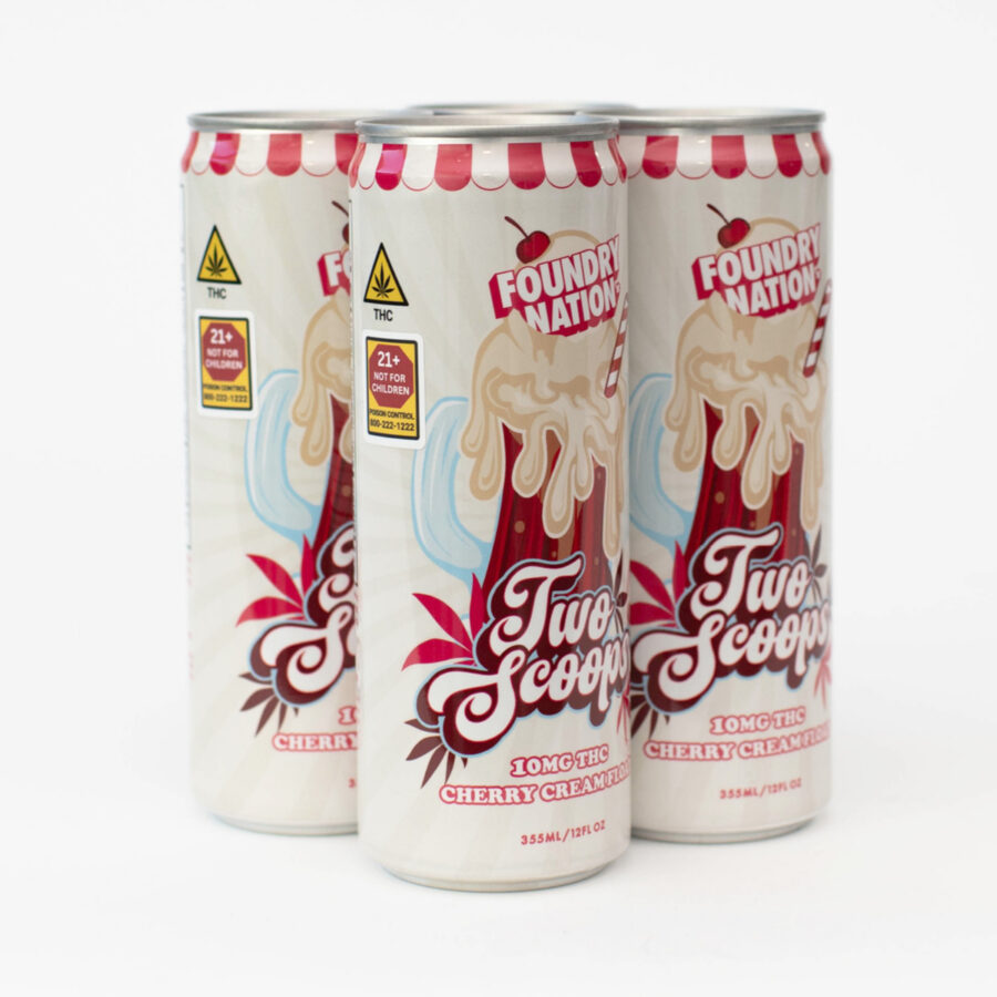 Cherry Cream Two Scoops THC Float - Foundry Nation