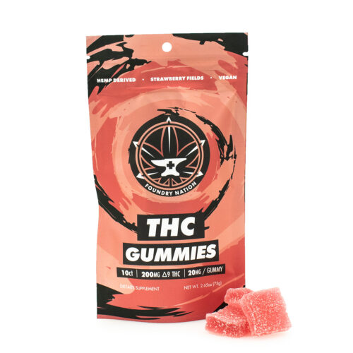 Strawberry Fields THC Gummies
