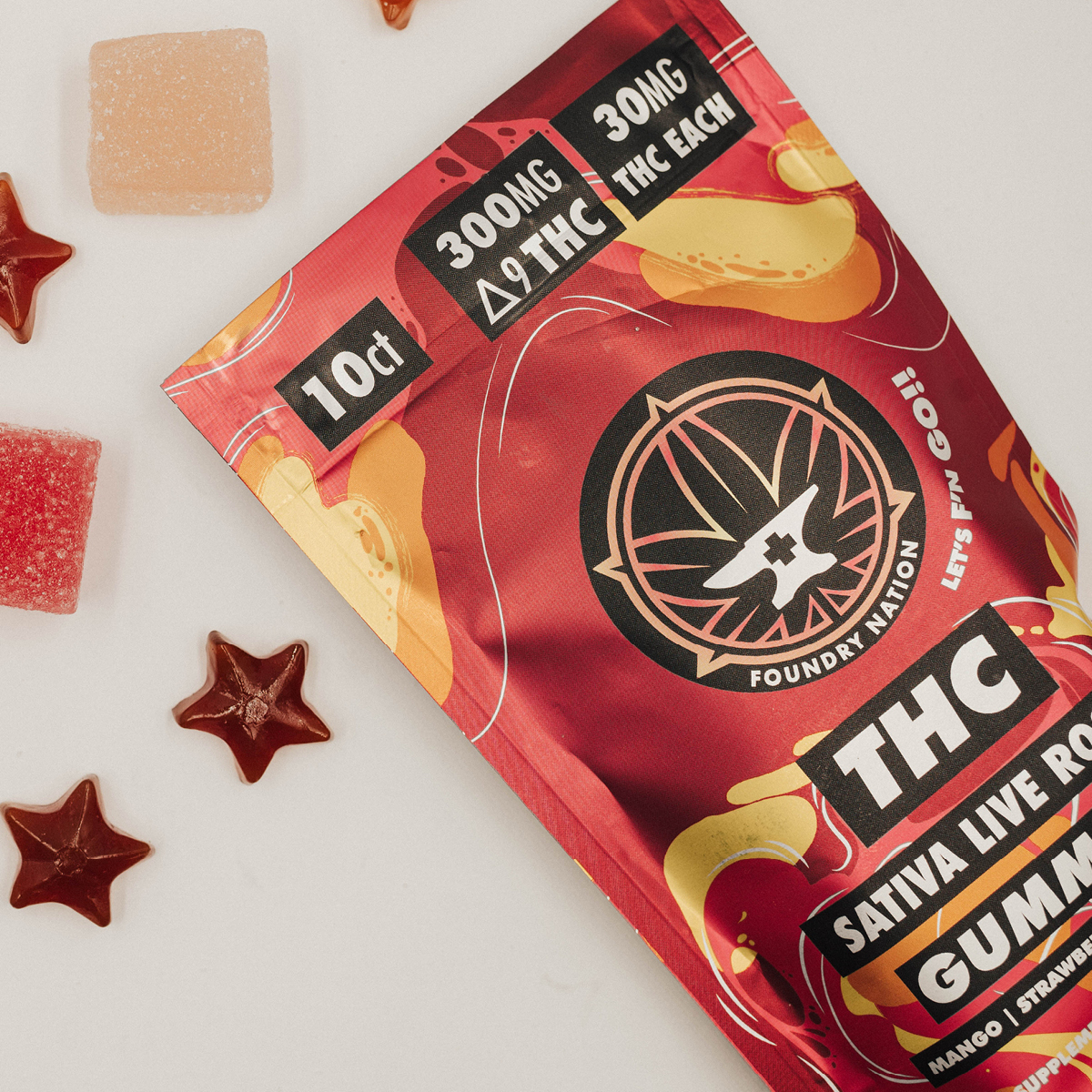 Sativa THC Gummies - Live Rosin - Image 3