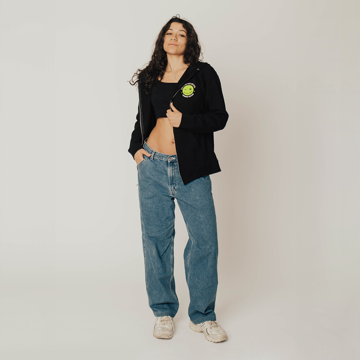 Life's Better Buzzed Zip Up Hoodie - Image 3