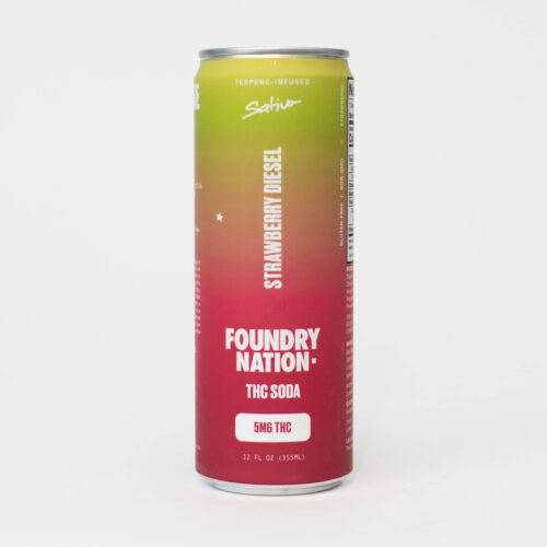 Strawberry Diesel THC Soda