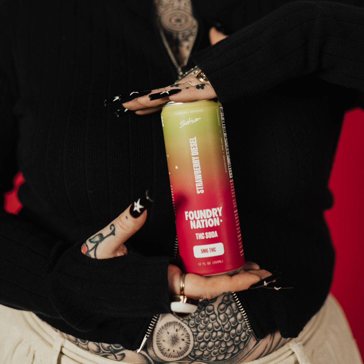 Strawberry Diesel THC Soda - Image 3