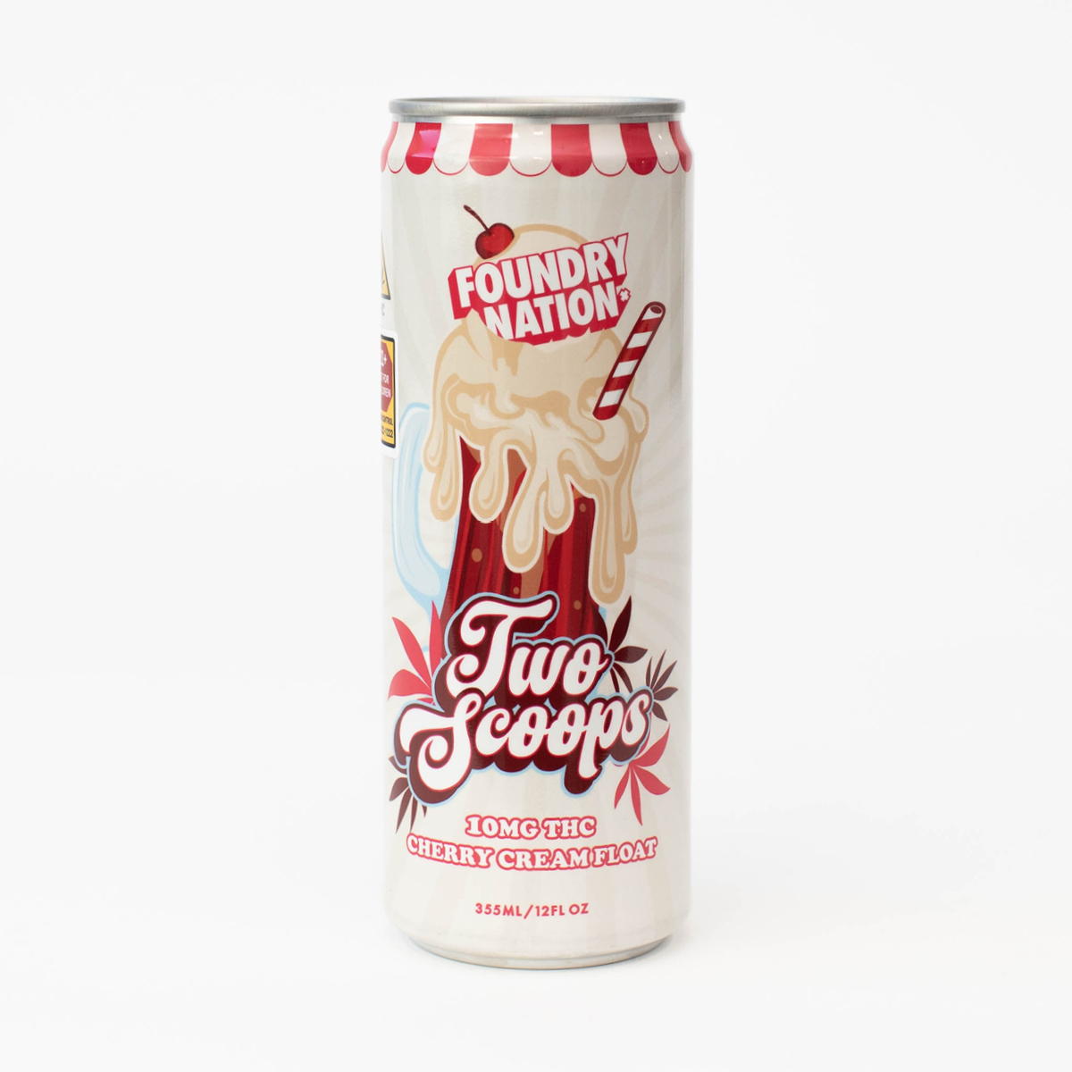 Cherry Cream Two Scoops THC Float - Foundry Nation