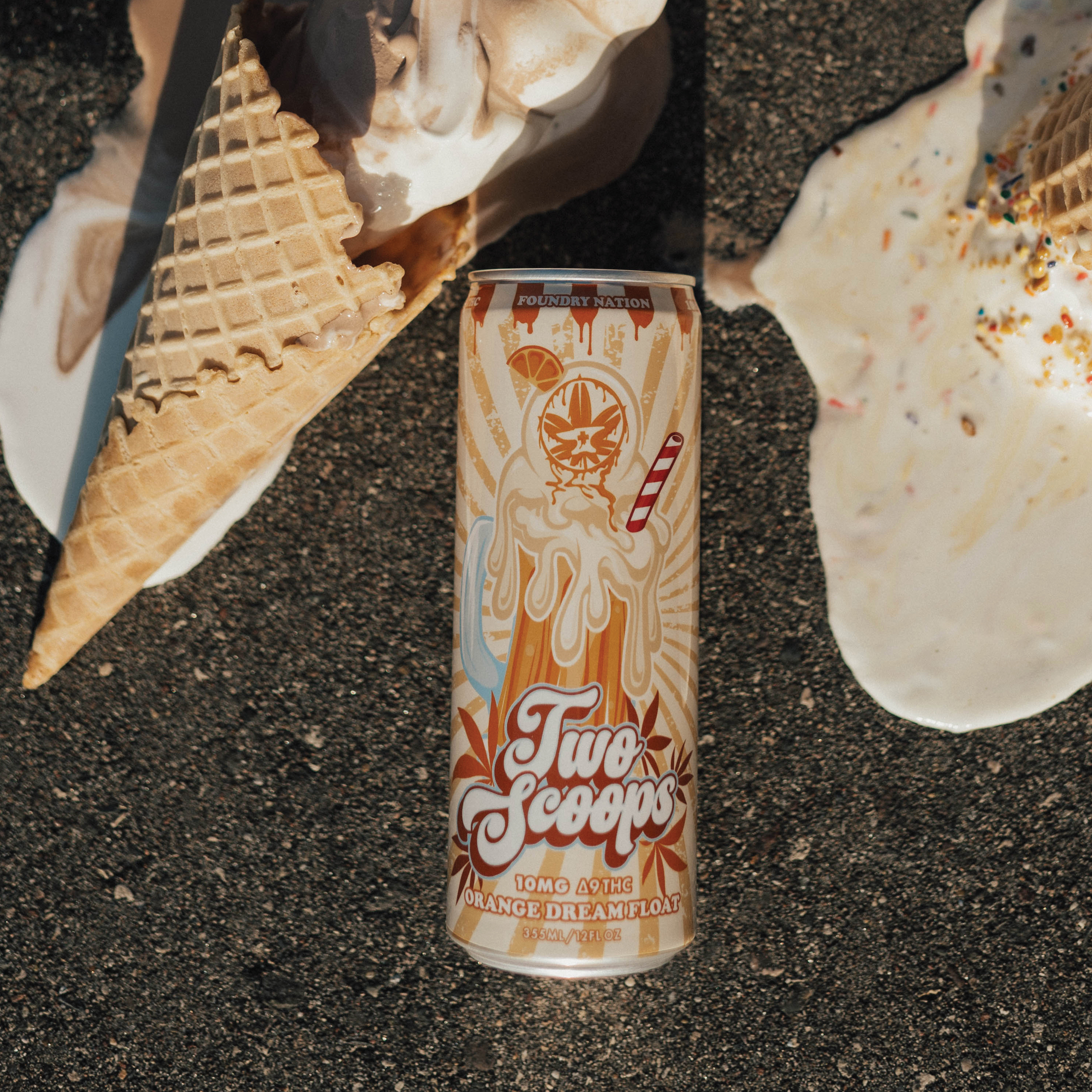 Orange Dream Two Scoops THC Float - Image 2