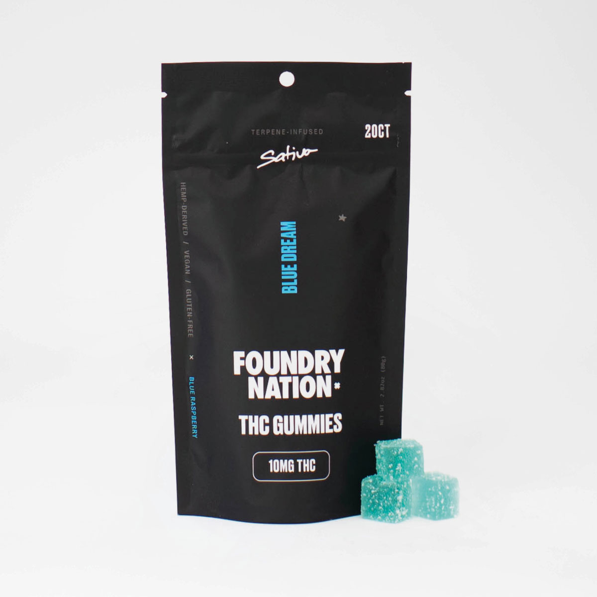Foundry - 10mg THC Gummies - Blue Dream (Sativa) 20ct 200mg