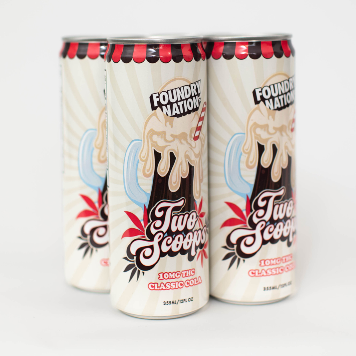 Foundry Classic Cola Two Scoops - 10mg - 4pk