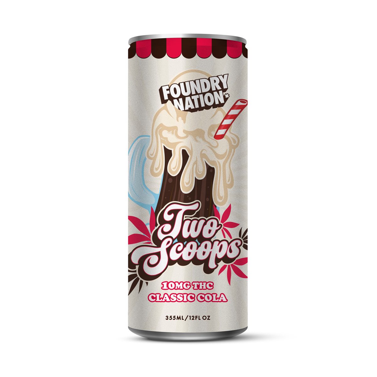 Classic Cola Two Scoops THC Float - Freebie Single Can