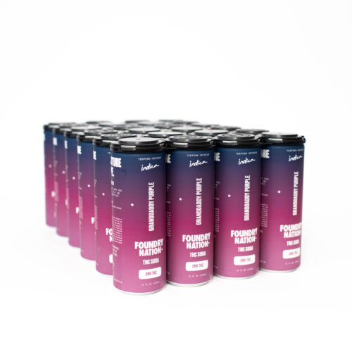 Granddaddy Purple THC Soda Case - 24pk
