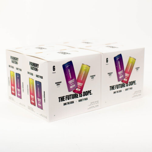 THC Soda Variety Pack Case - 24pk