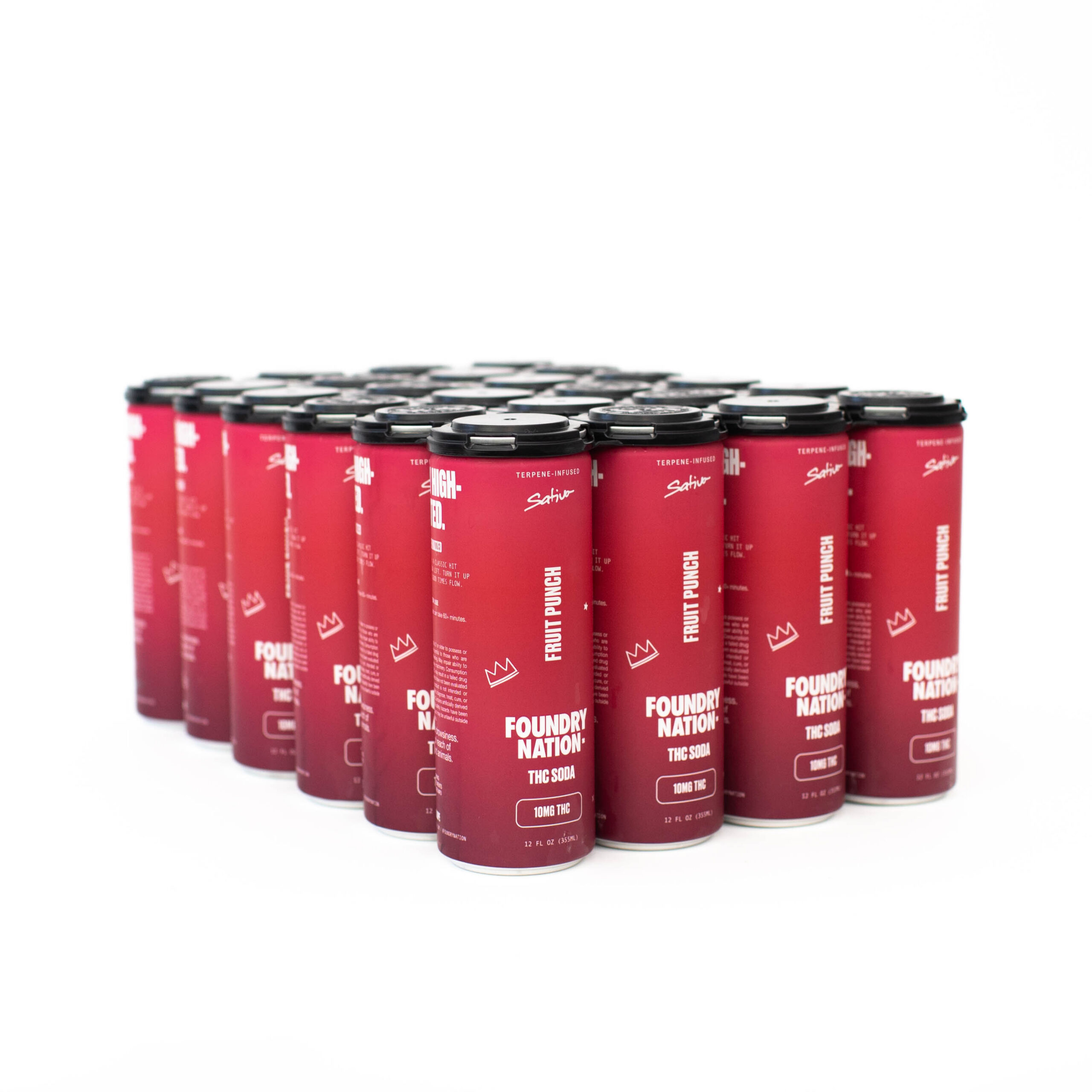 Foundry Fruit Punch Soda 24 pack case - Sale!